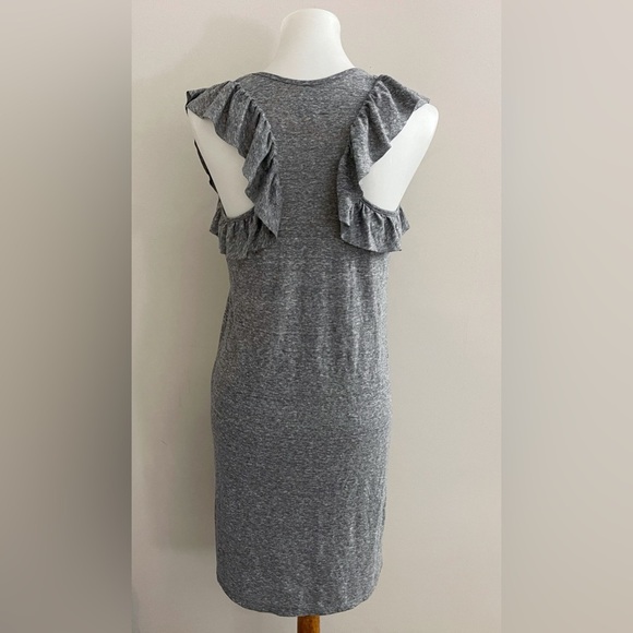 Current/Elliott Gray Sleeveless T-shirt Dress Casual - Picture 3 of 7